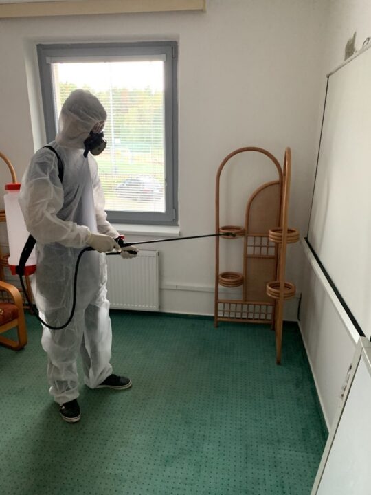 Dezinfekce veřejných prostor 1